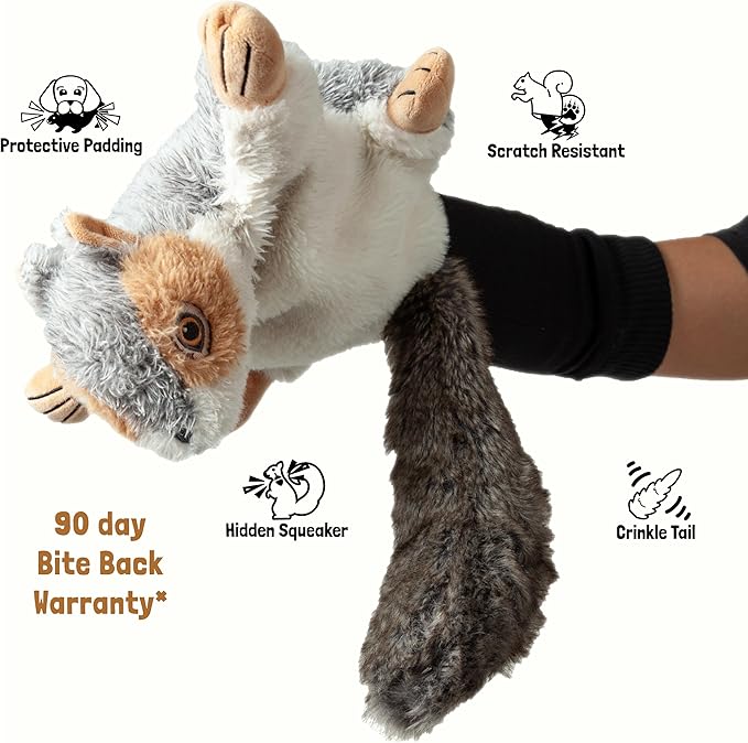 Pupr Pals Dog Toy Puppet with Tough Padding for Safe Interactive Play, Protection to Stop Puppy Kitten Biting Hands; for Boredom-Busting Training and Exercise
