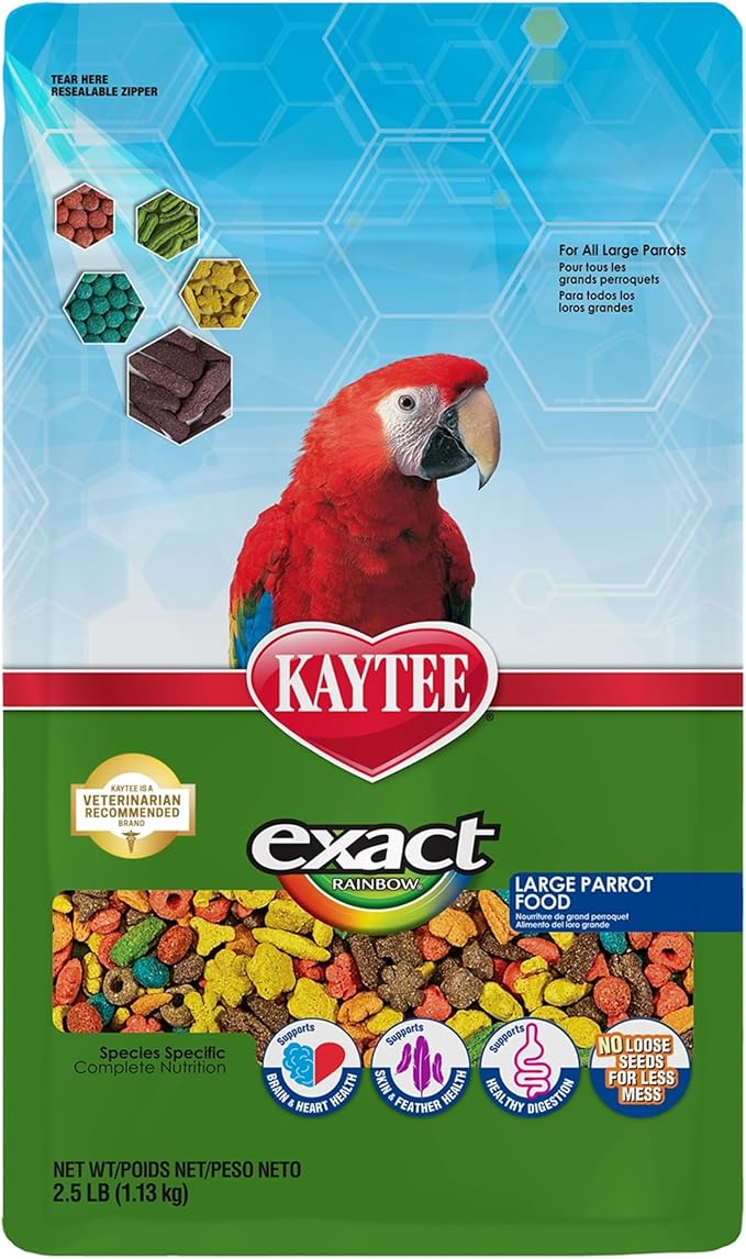 Kaytee Exact Rainbow Large Parrot 2.5lb