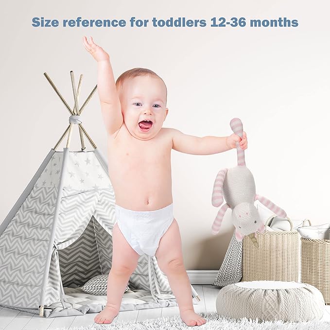 100% Organic Cotton Baby Stuffed Animal, Pink Unicorn Plush for Newborn 7.1"