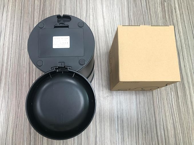 Automatic Cat Feeder Food Dispenser: 4L Timed Small Dog Dry Food Dispenser with 10s Voice - Distributeur Nourriture Chat Hund Programmable - Auto Pet Feeder with 1-6 Meals Per Day