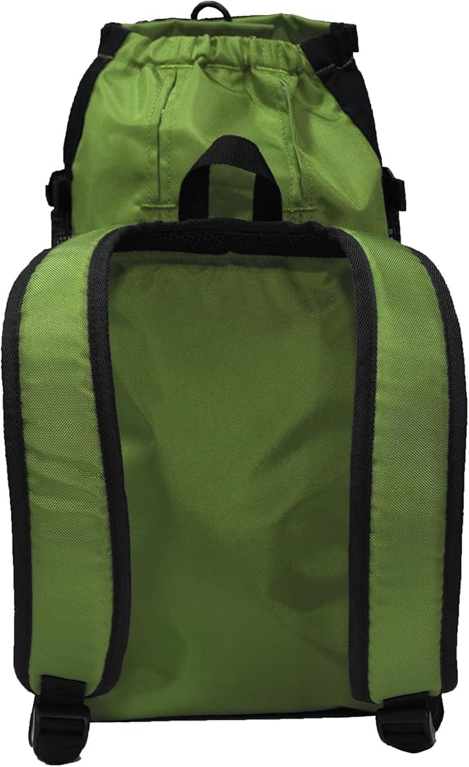 K9 Sport Sack Trainer - X-Small, Greenery - Ideal for Dogs with 9-12” Back Length - Backpack-Style Training Carrier - Meant for Quick, Non-Strenuous Activities