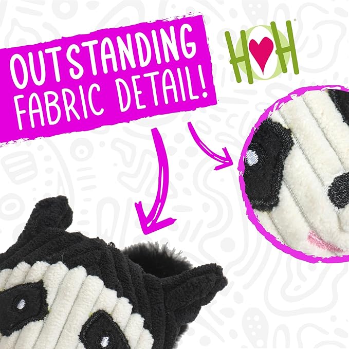 HuggleHounds Wee Huggles Plush Ball Dog Toys - Dog Stuffed Animal Toy for Small & Medium Dogs, Durable Plush to Keep Them Busy - Wee Huggles Variety Pack (5 Count)