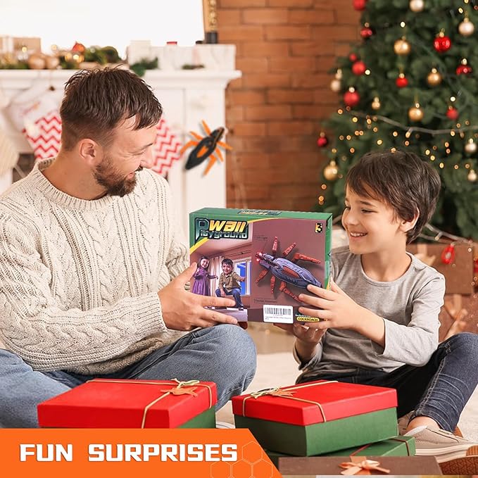 Honsheng Wall Climbing Toy Remote Control Cockroach That Can Climb on Walls RC Robot Kids Toys for Kids Boys & Girls Ages 4 & Up