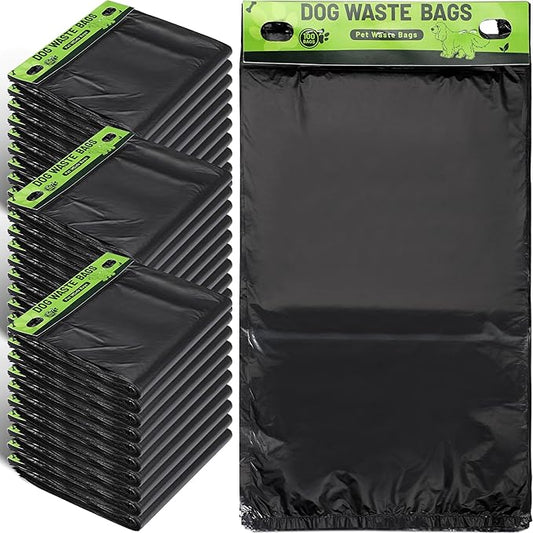 Ireer 7000 Pcs Header Bag Bulk Dog Pet Waste Bags Bulk Poop LeakProof Easy Single Pull Bags for Poop Dog Station Fit Hang Hole Dispenser Pet Waste Bag for Home Outdoor