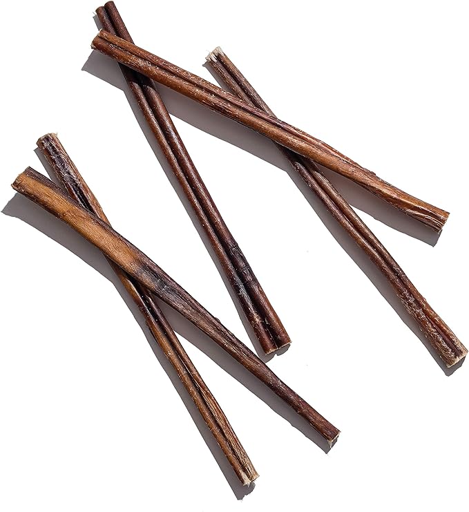 Jack&Pup 12-inch Premium Grade Odor Free Bully Sticks Dog Treats (18 Pack) 12” Long All Natural Gourmet Dog Treat Chews Fresh and Savory Beef Flavor – Long Lasting Treat