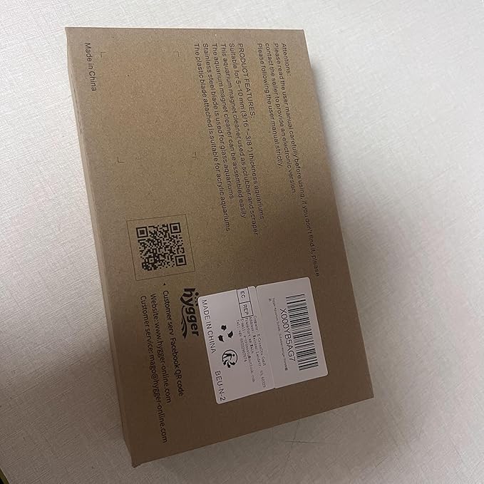 hygger Aquarium Strong Magnetic Cleaner Algae Magnet Cleaning Tool with Scraper Floating Brush for Fish Glass Tank S