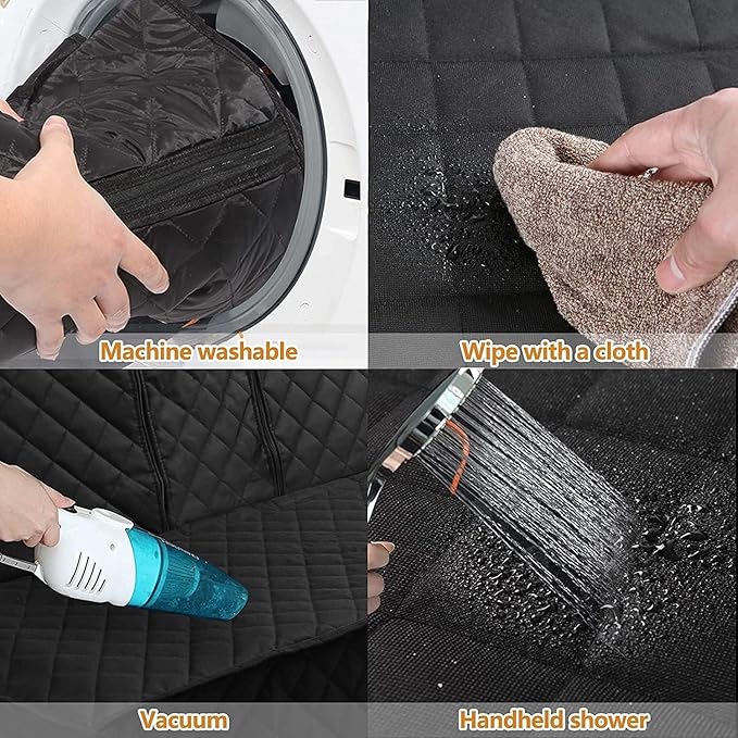 Dog Car Seat Cover for Back Seat Pet Cover for Dogs Waterproof Car Seat Protector Scratchproof Nonslip Durable Car Seat Cover for SUV,Truck &Cars Universal Size