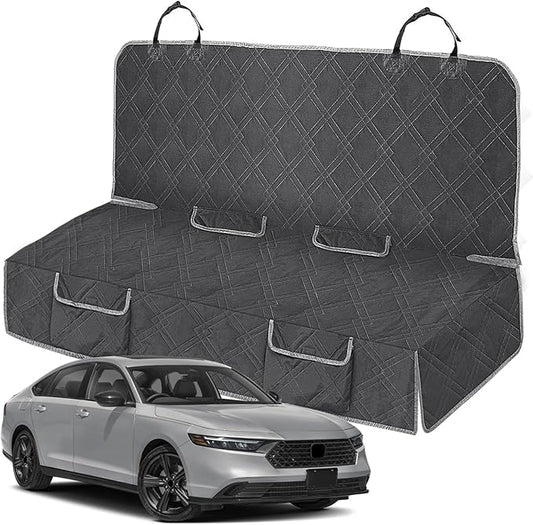 Dog Car Seat Cover Compatible with Honda Accord 2012-2025, Waterproof Pet Bench Seat Cover for Back Seat, 600D Heavy Duty Scratch Proof Nonslip Truck Seat Covers for Dogs