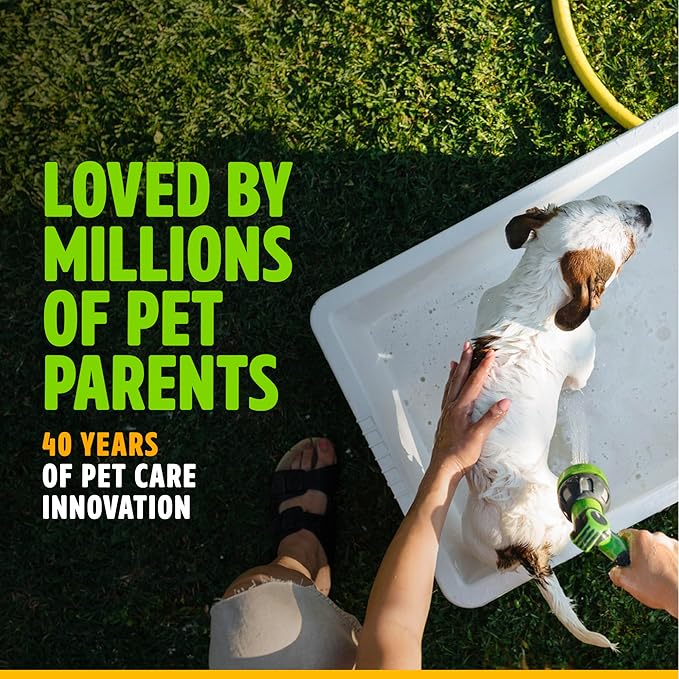 TropiClean Dog Perfume, Long Lasting Pineapple Cologne, Deodorizing Spray for Smelly Dogs, After Bath Detangling Spray, Safe for Cats, 8oz.