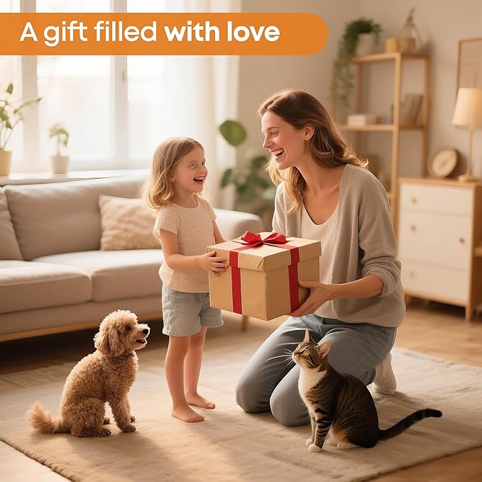 Large 3-Layer Cat Hammock Bed, 24"x15.7"x26.8" Elevated Cat Bed with Pine Wood Frame, Breathable Washable Covers, Wooden Pet Furniture for Indoor Cats and Small Animals(Grey, 3-Tier)