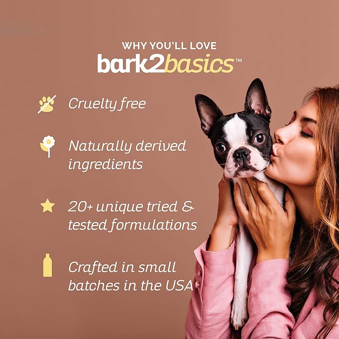 Bark2Basics Hawaiian White Ginger Dog Shampoo, 1 Gallon - Unique Herbal Blend, Natural Ingredients, Hawaiian White Ginger Scented, Cleans and Delivers Nutrients, Dilutes 16 to 1
