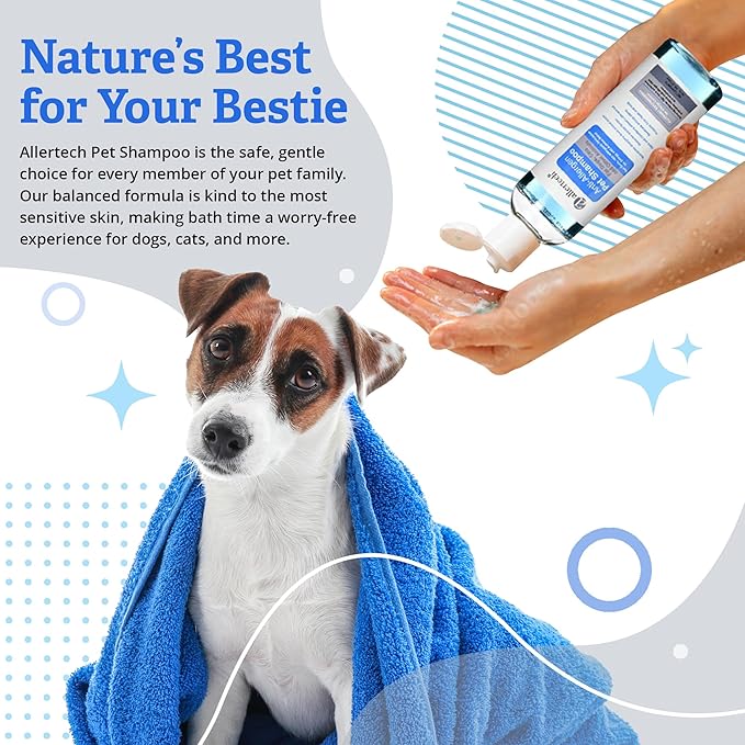 Allertech® Anti-Allergen Pet Shampoo 16-oz Bottle