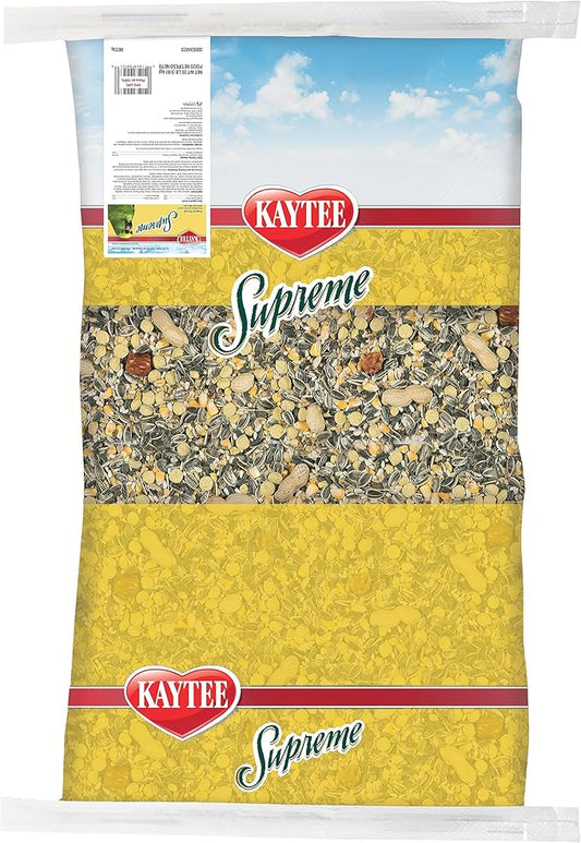 Kaytee Supreme Pet Parrot Food, 20 lb