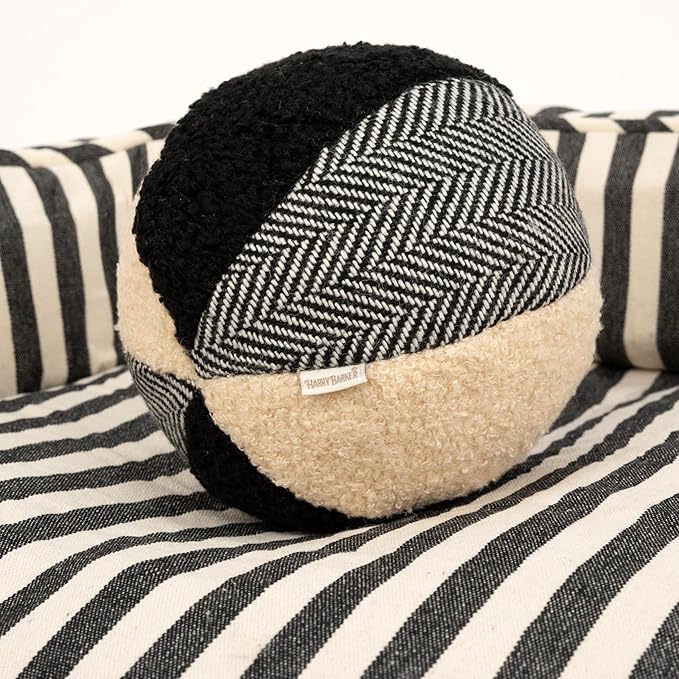 Harry Barker Durable Plush Dog Toys, Mixed Media Durable Ball