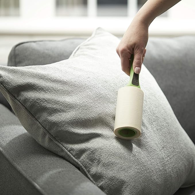 Evercare All Purpose Pet Hair Lint Rollers, 3 Pack, 100 Sheets Each – Reusable Sticky Roller for Pet Hair, Cat & Dog Hair Remover, Lint Remover, Pet Hair Remover for Furniture, Clothing & Cars