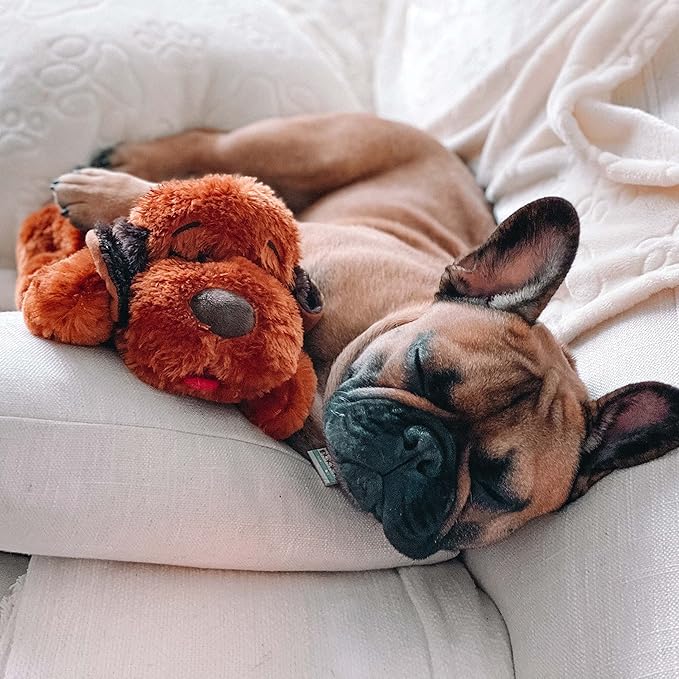 Original Snuggle Puppy Toys - Heartbeat Puppy for Dogs - Pet Anxiety Relief and Calming Aid - Comfort Dog Toys for Behavioral Training