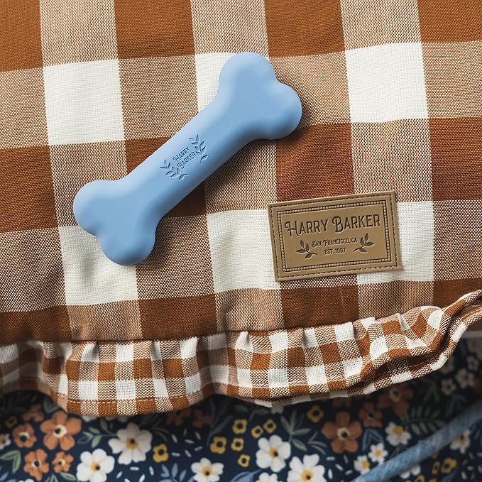 Harry Barker Rubber Balls and Rubber Chew Stick, Rubber Bone for Dogs - Small Bone